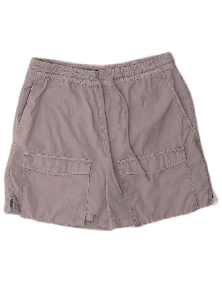 Zara Ανδρικό σορτς Cargo Medium W31 Γκρι βαμβακερό