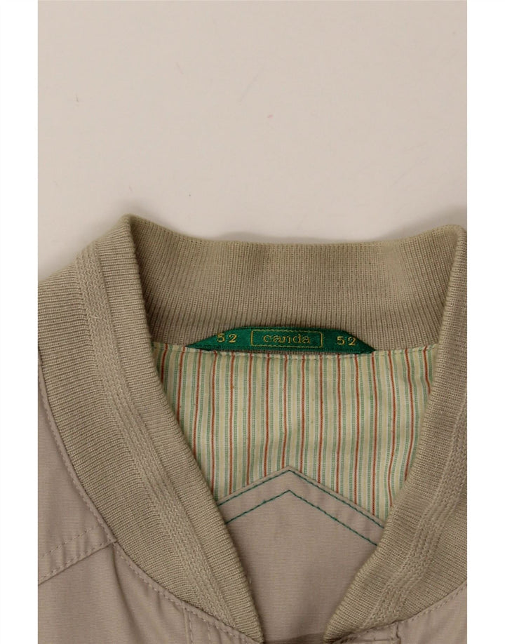 CANDA Mens Bomber Jacket IT 52 XL Beige Cotton Vintage Canda and Second-Hand Canda from Messina Hembry 