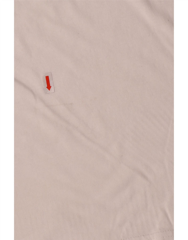 Ανδρικό T-Shirt με μοντέρνα εφαρμογή Volcom, μεσαίο λευκό βαμβακερό