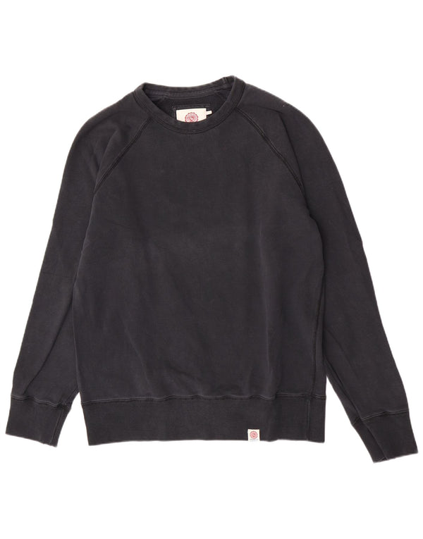 Franklin Marshall Mens Sweatshirt Jumper Large Black Cotton