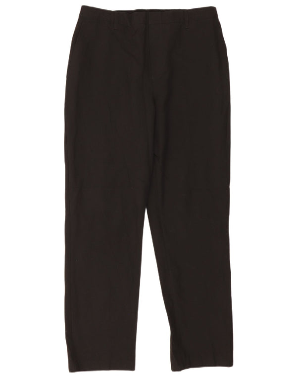Marks & Spencer Boys Slim Suit Παντελόνι 15-16 ετών W32 L30 Μαύρο Πολυεστέρας