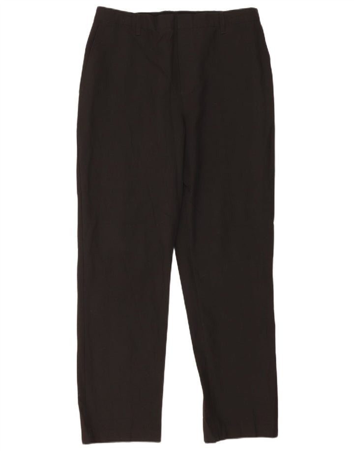 Marks & Spencer Boys Slim Suit Παντελόνι 15-16 ετών W32 L30 Μαύρο Πολυεστέρας