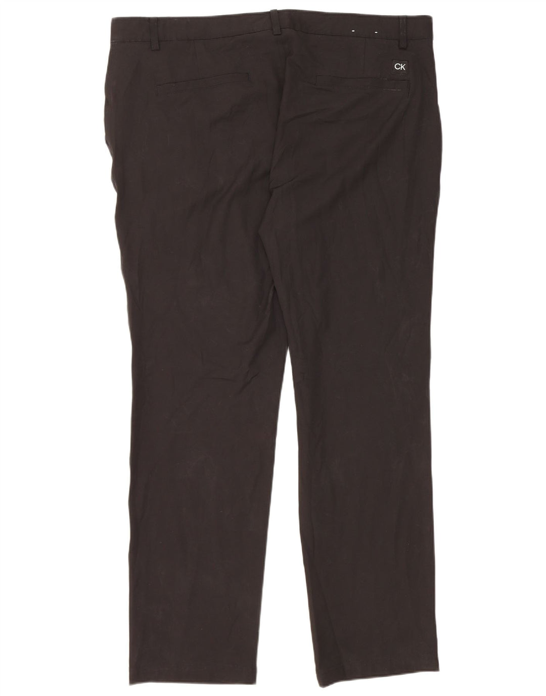 Calvin Klein Ανδρικό ίσιο παντελόνι Chino W42 L33 Μαύρο πολυεστέρα
