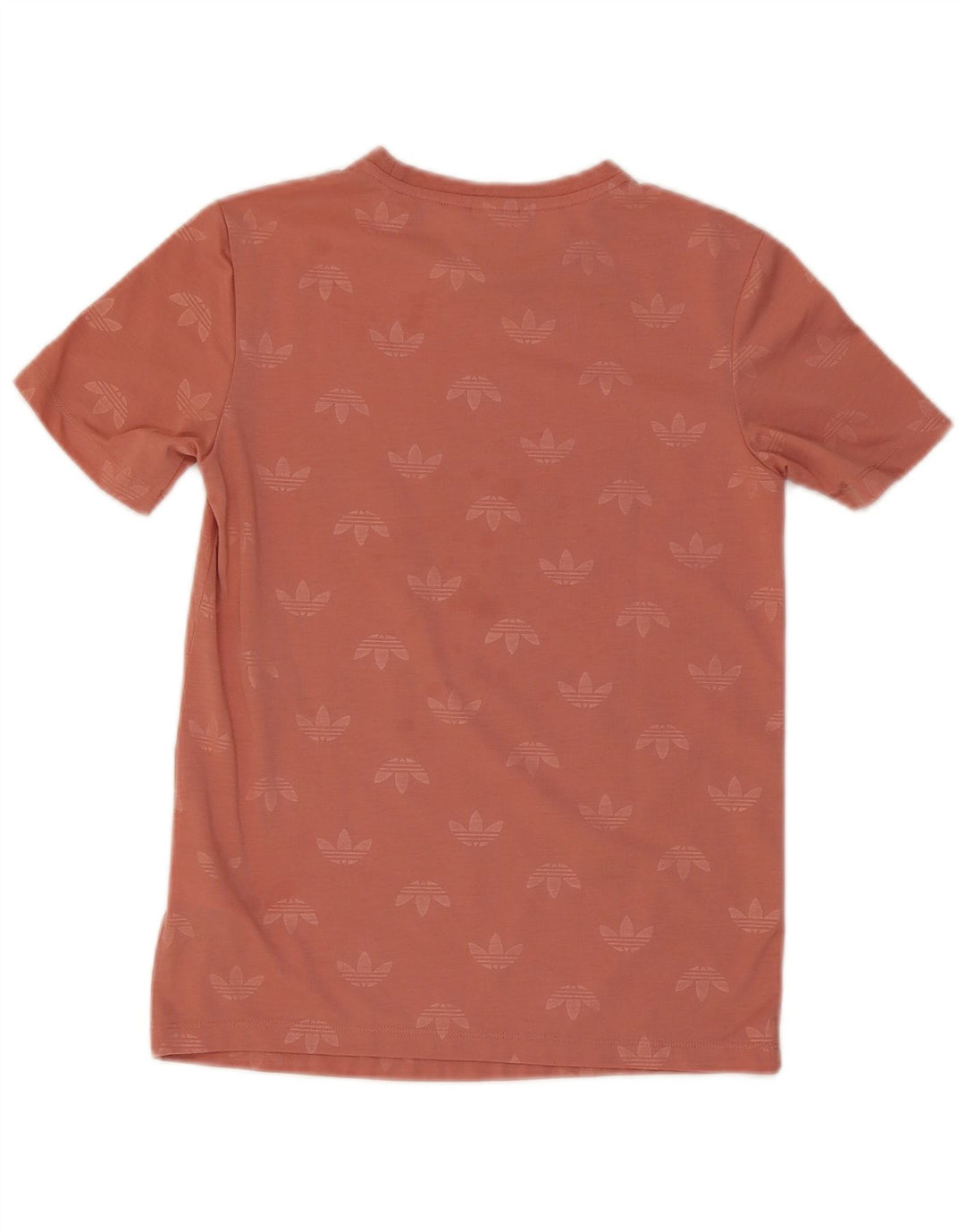 Γυναικείο γραφικό T-Shirt Adidas Top UK 8 Small Pink Polyester