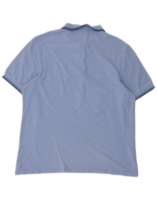 Fred Perry Ανδρικό πουκάμισο Polo Slim Fit 2XL Μπλε βαμβακερό ριγέ