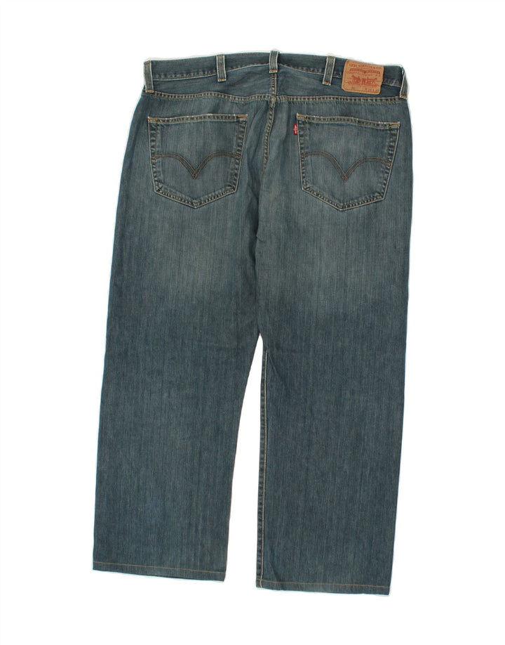 LEVI'S Ανδρικό τζιν 501 ίσιο W38 L26 Μπλε βαμβακερό