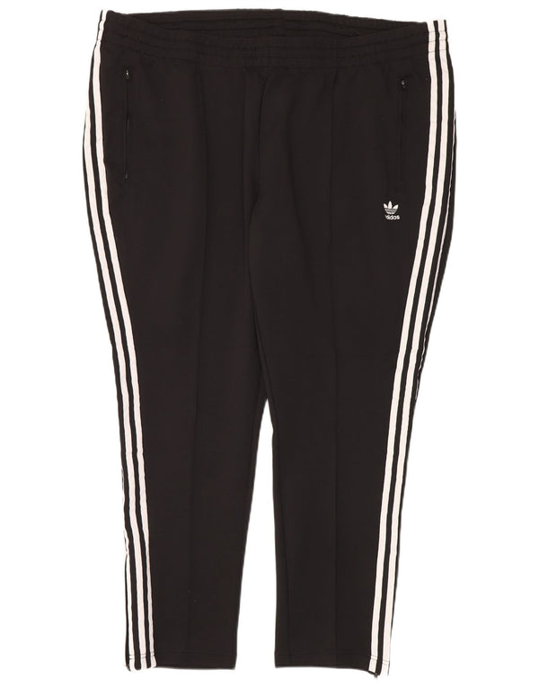 Adidas Γυναικεία φόρμα παντελόνι UK 28/30 3XL Μαύρο βαμβακερό σπορ