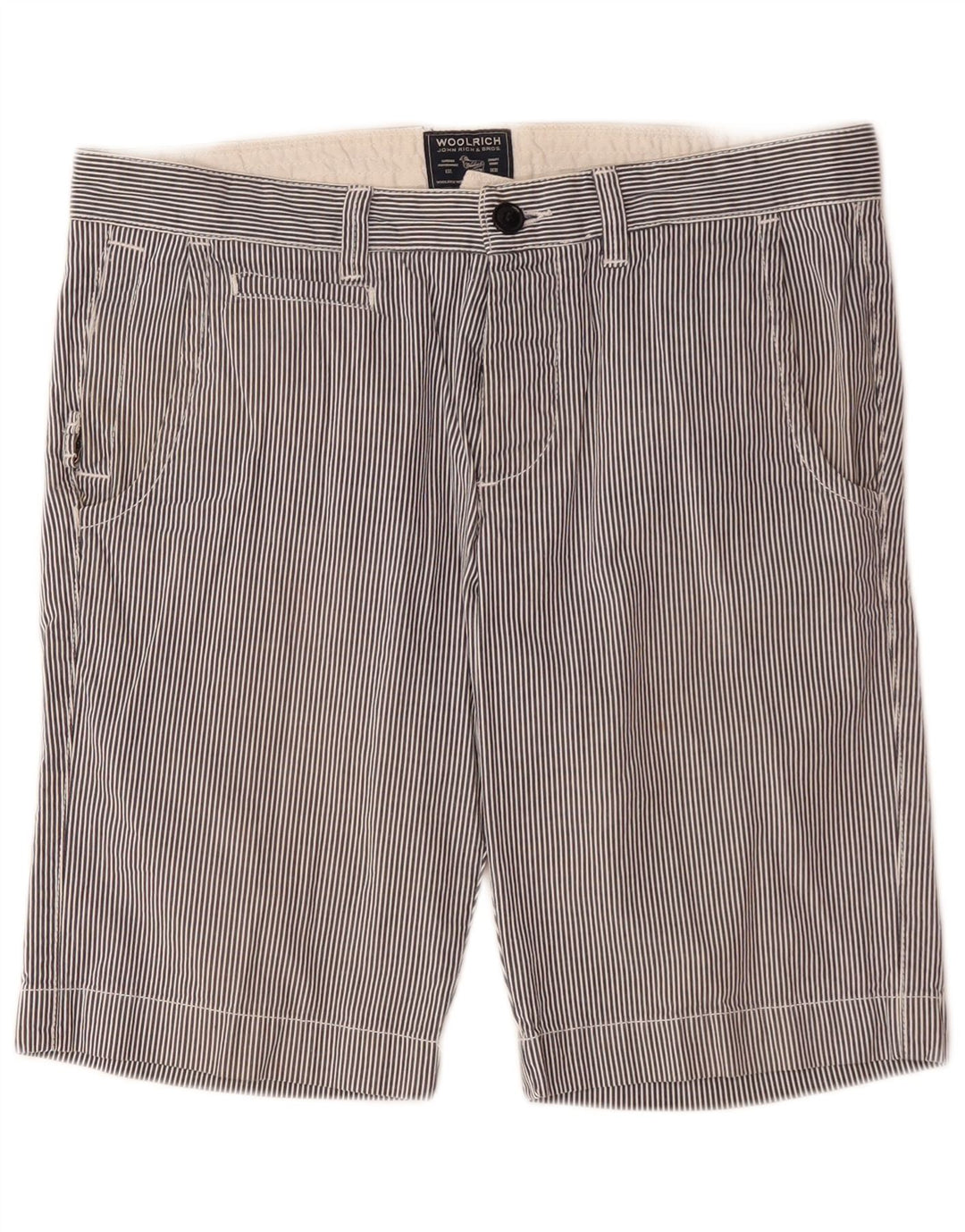 Ανδρικό σορτς chino Woolrich W33 Βαμβακερό μεσαίο μπλε ναυτικό