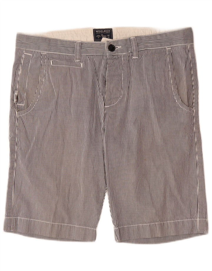 Ανδρικό σορτς chino Woolrich W33 Βαμβακερό μεσαίο μπλε ναυτικό