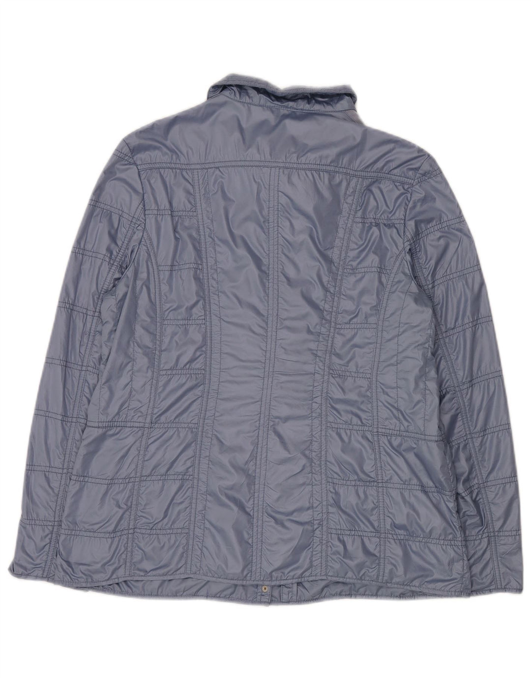 Barbara Lebek Γυναικείο Bomber Jacket UK 16 Large Blue Polyester