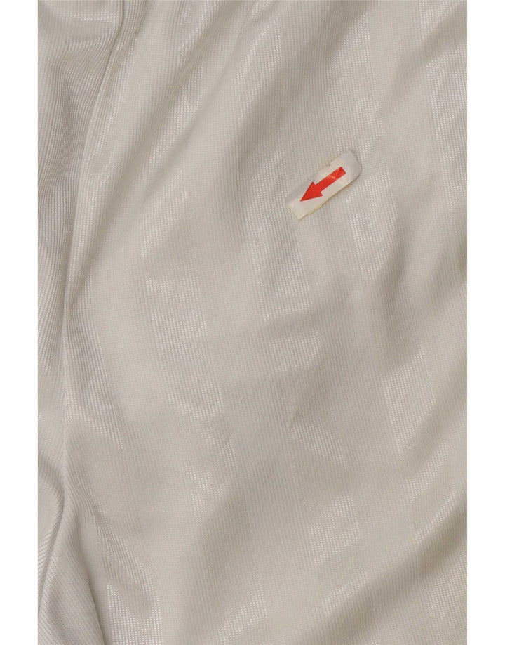 Ανδρικά σορτς Nike Dri Fit κανονικά αθλητικά σορτς με μεσαίο λευκό ριγέ πολυεστέρα