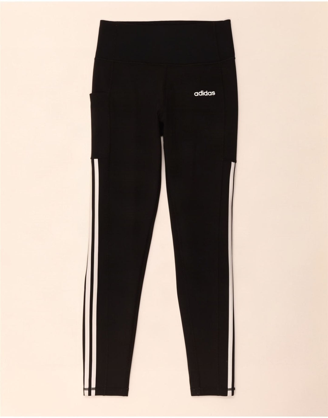 Adidas Γυναικεία Κολάν Climalite UK 8/10 Μικρός Μαύρος Πολυεστέρας