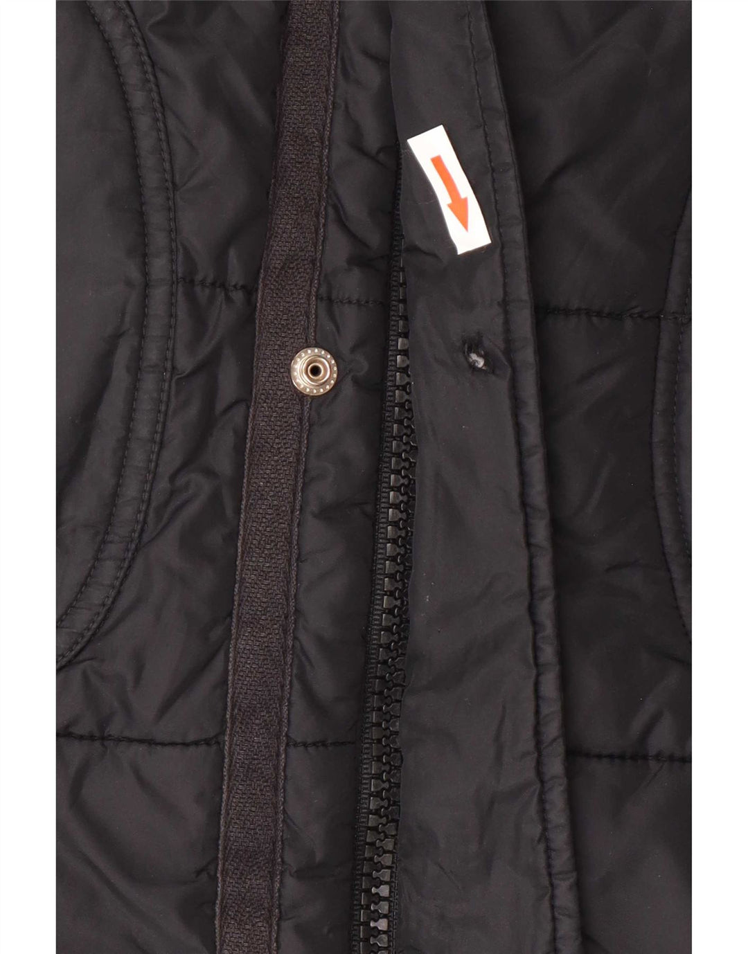 Diesel Ανδρικό μπουφάν με επένδυση UK 36 Small Black Nylon