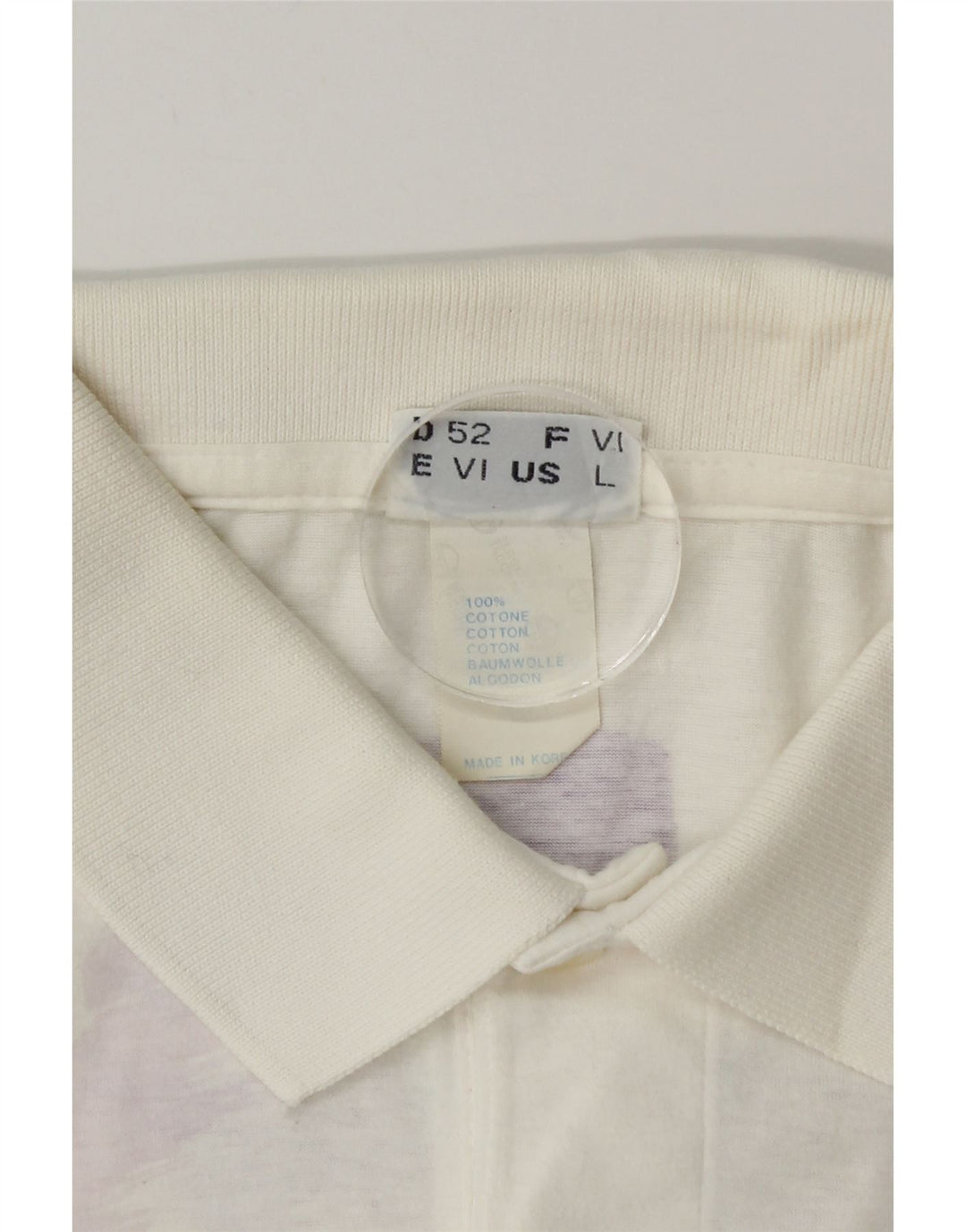 Sergio Tacchini Ανδρικό Γραφικό Πόλο Μπλουζάκι Μεγάλη Λευκή Γραβάτα Βαμβακερή