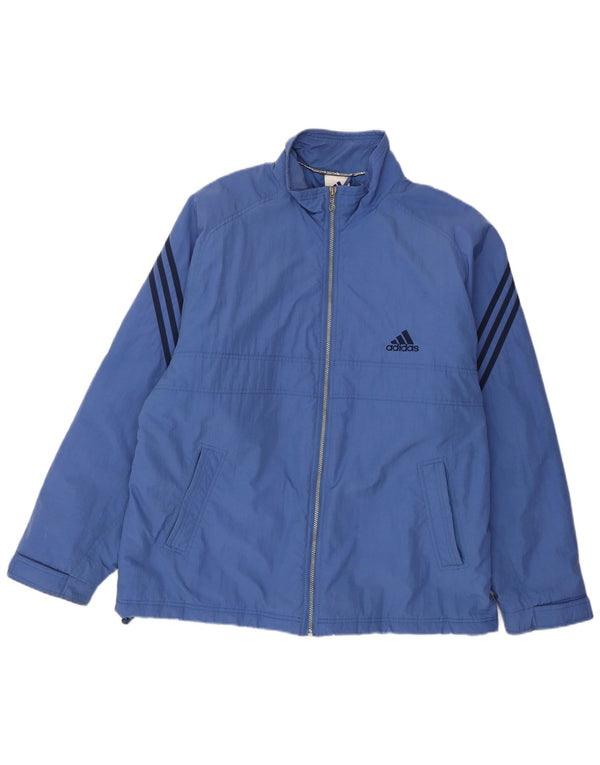 Ανδρικό τζάκετ Adidas Windbreaker UK 42/44 Large Blue Polyester