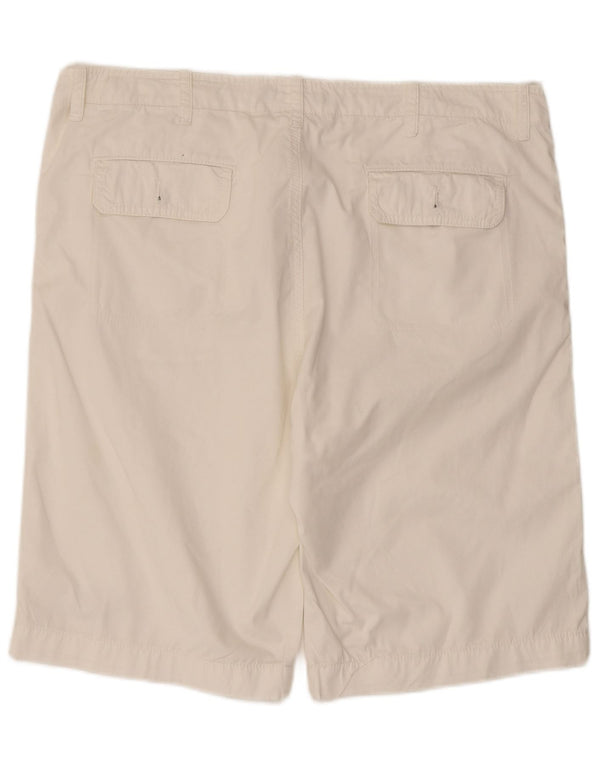 Ανδρικό σορτς Chino Marina Militare IT 54 2XL W38 Λευκό βαμβακερό