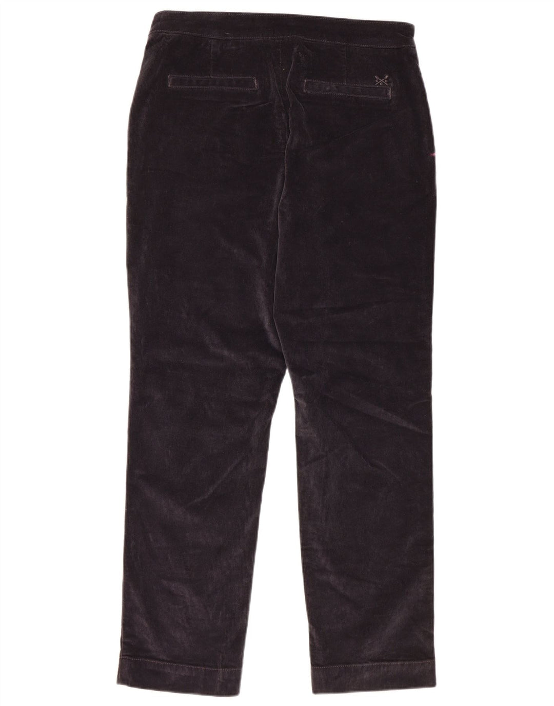 CREW ΕΝΔΥΜΑΤΑ Γυναικείο κοτλέ παντελόνι UK 12 Medium W30 L28 Navy Blue