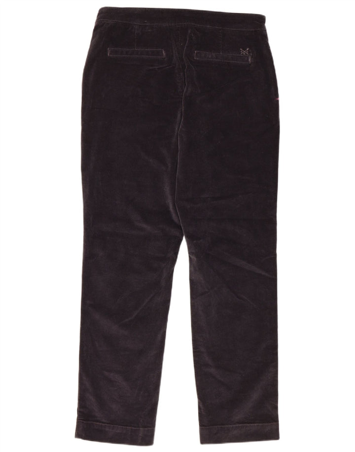 CREW ΕΝΔΥΜΑΤΑ Γυναικείο κοτλέ παντελόνι UK 12 Medium W30 L28 Navy Blue