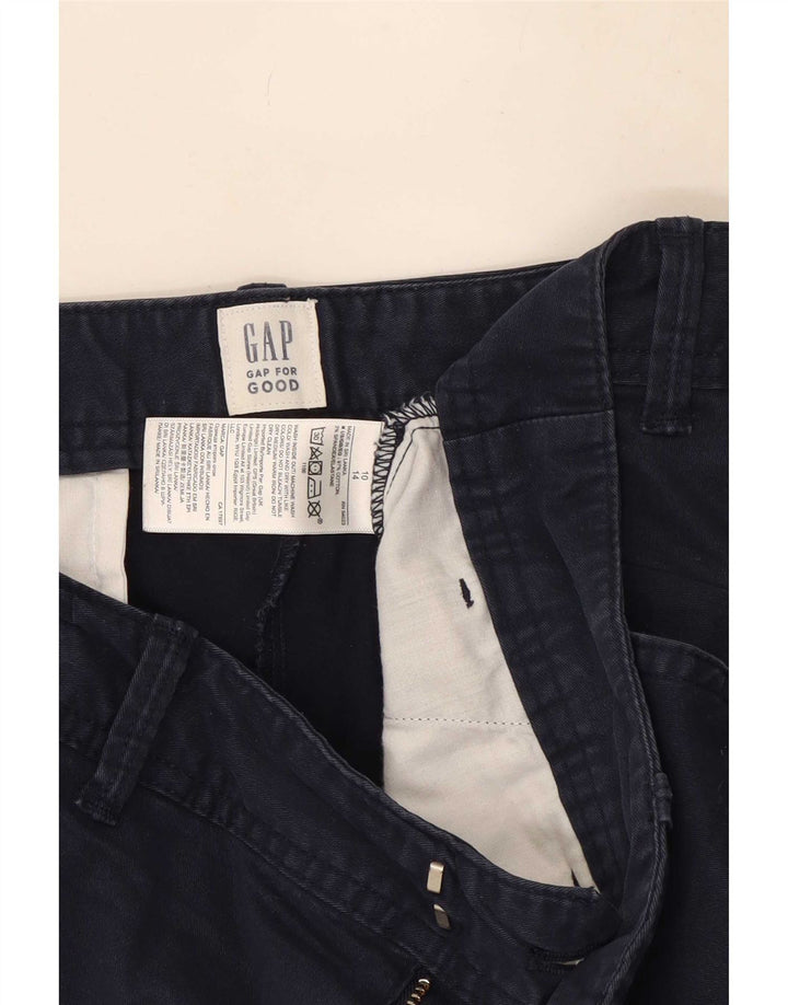 Γυναικείο σορτς Chino Gap US 10 Large W34 Navy Blue Cotton
