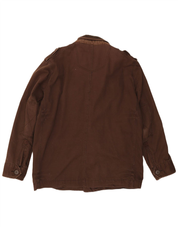 Ανδρικό Utility Jacket Fat Face UK 40 Large Brown Βαμβακερό