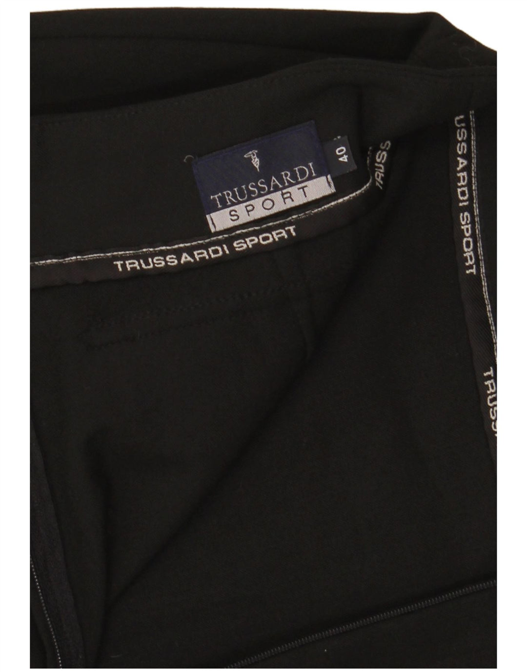 Trussardi Γυναικεία Pencil Φούστα IT 40 Small W28 Black Polyester