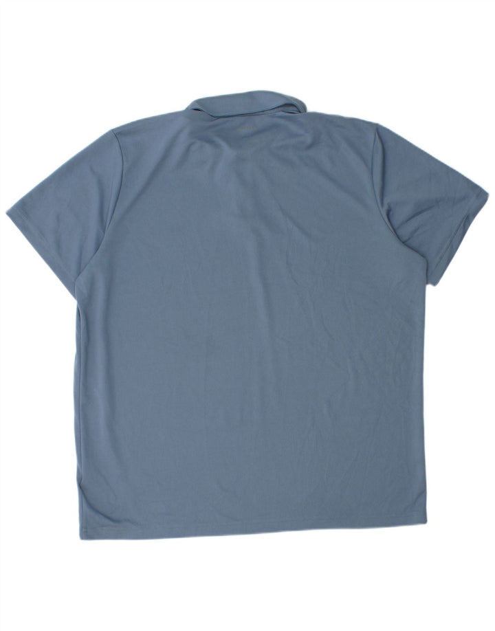 Adidas Ανδρικό Aeroready Polo Shirt XL Blue Polyester