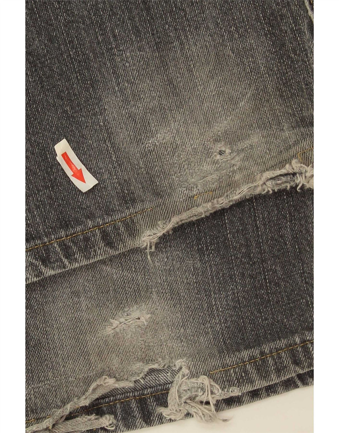 Levi's Mens 502 Tapered Jeans W31 L30 Γκρι βαμβακερό