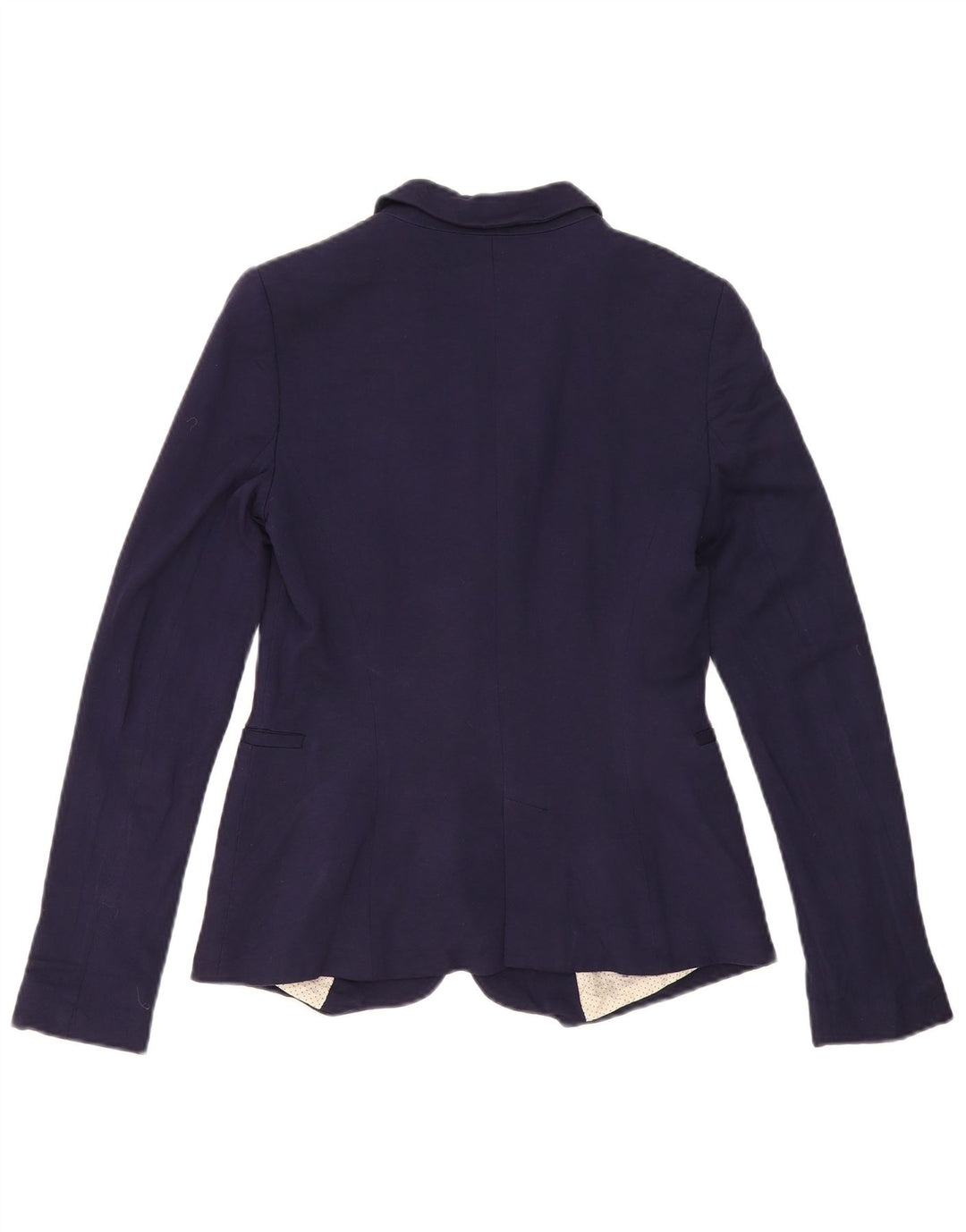 Zara Γυναικείο Μπλέιζερ Μπουφάν UK 10 Small Navy Blue