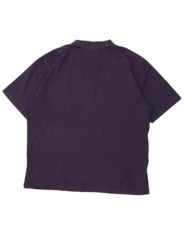 Ανδρικό T-Shirt LACOSTE Top Size 5 Large Navy Blue από βαμβάκι