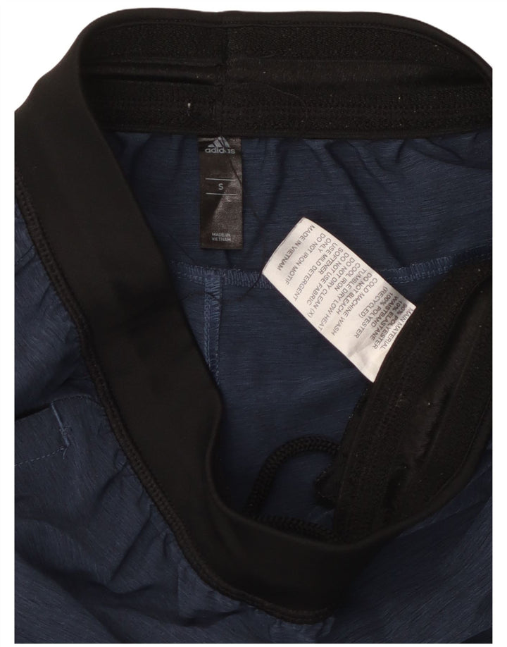 Ανδρικό αθλητικό σορτς Adidas Μικρό μπλε Navy Colourblock Πολυεστέρας