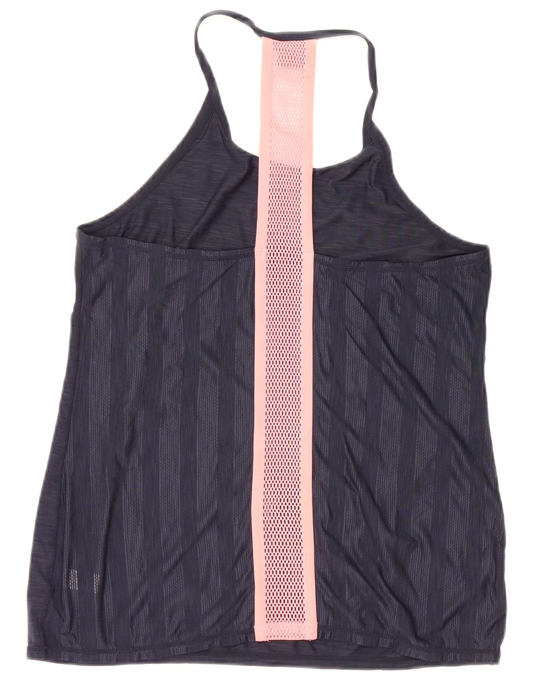 Athleta Γυναικείο Γιλέκο Τοπ UK 12 Medium Navy Blue Flecked Polyester