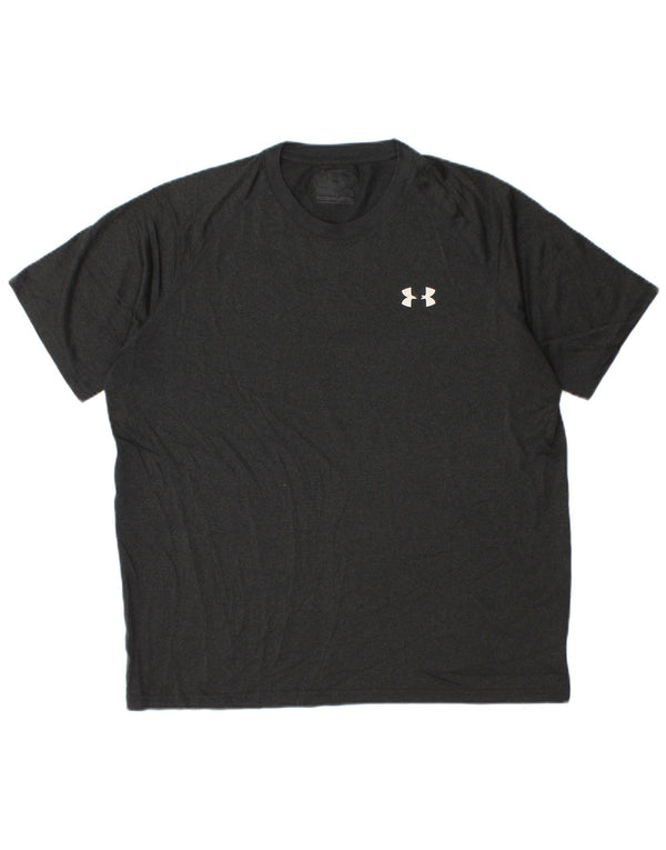 Under Armour Ανδρικό T-Shirt Top Large Μαύρο