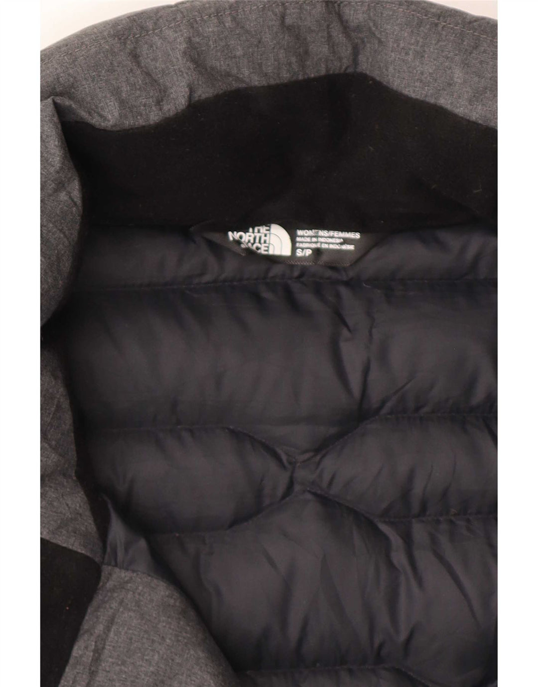 The North Face γυναικείο παλτό UK 10 Small Grey Nylon
