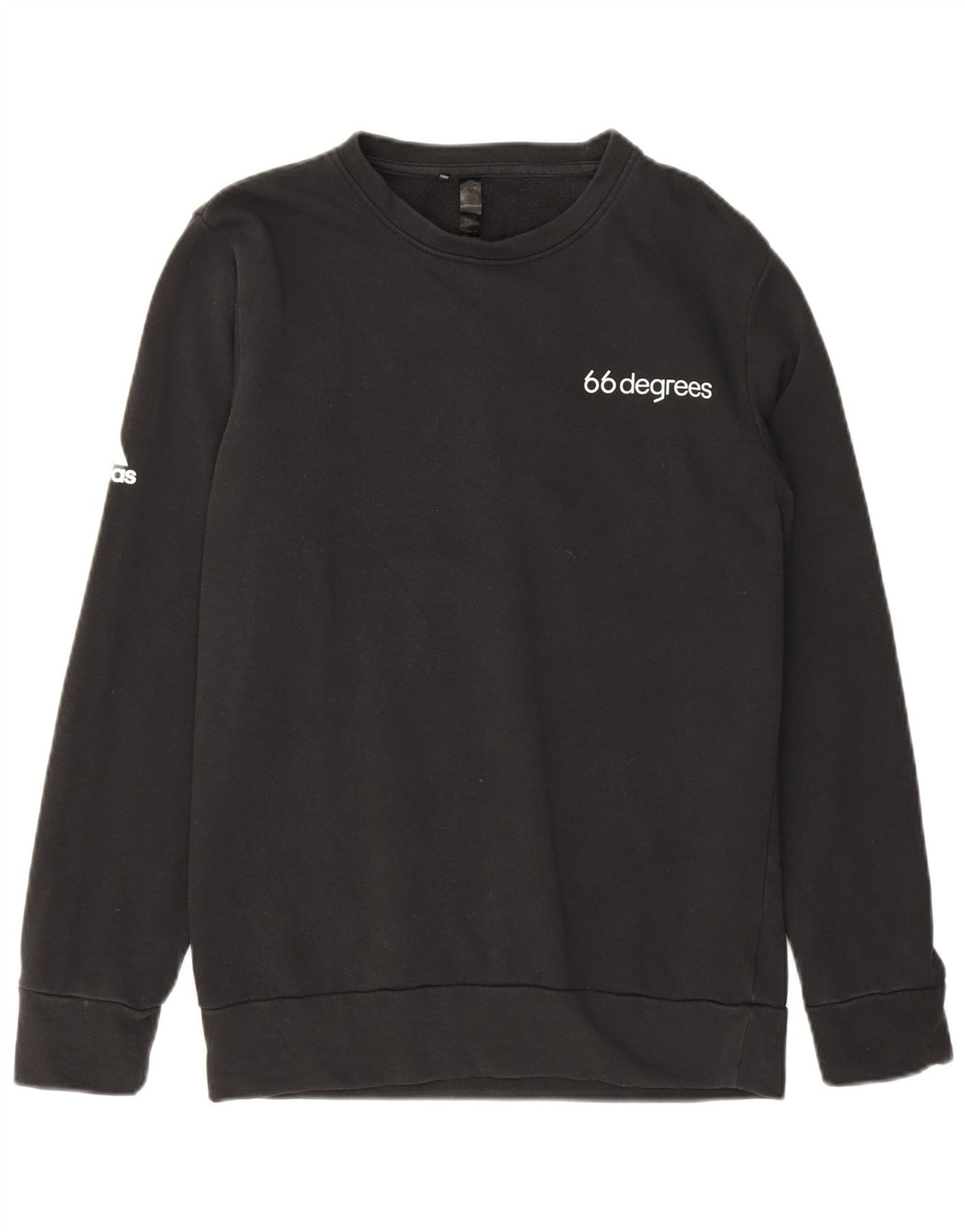 Ανδρικό γραφικό φούτερ Adidas Jumper Μικρό μαύρο βαμβακερό