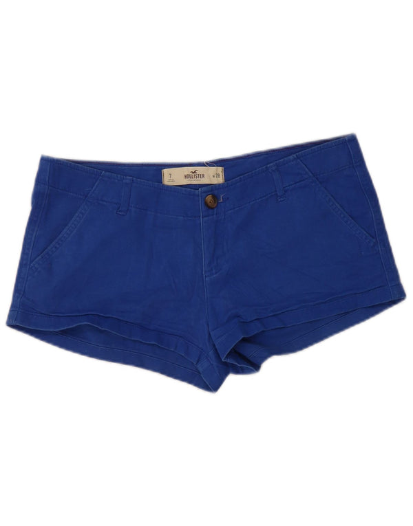 Γυναικείο Hot Παντελόνι Hollister US 7 Medium W28 Μπλε βαμβακερό