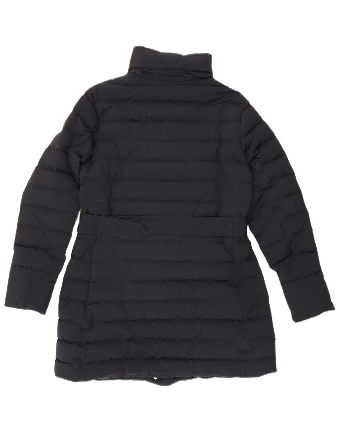 Woolrich Γυναικείο παλτό UK 16 Large Navy Blue Polyester