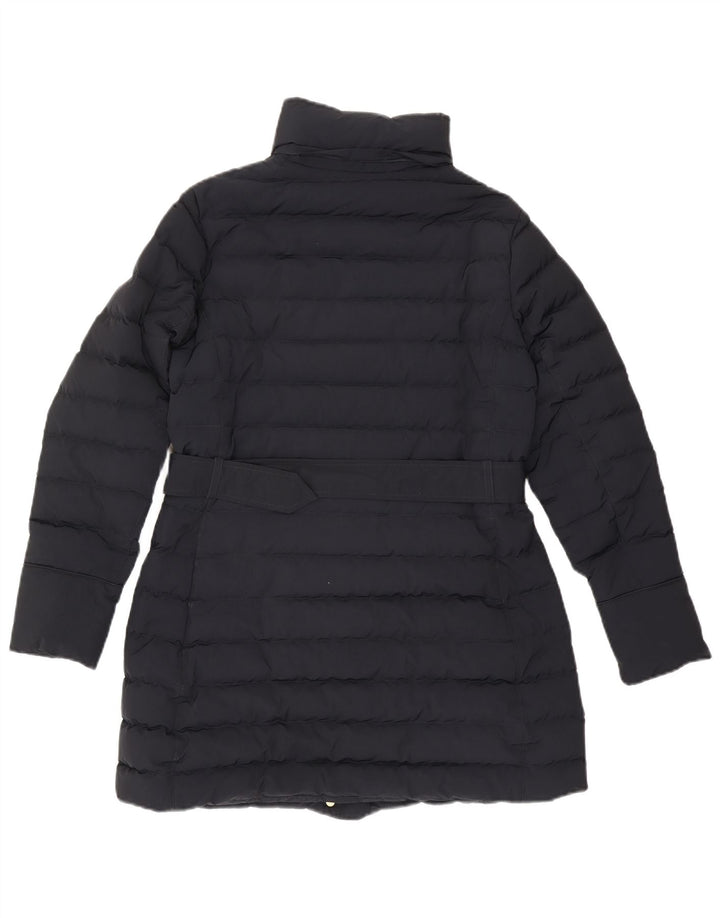 Woolrich Γυναικείο παλτό UK 16 Large Navy Blue Polyester