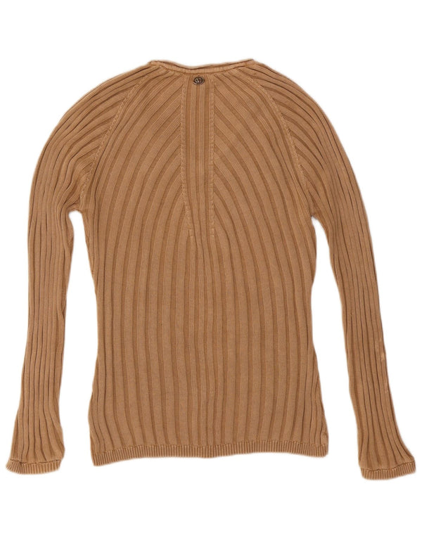 Γυναικείο πουλόβερ Marlboro Classics με V λαιμόκοψη UK 18 XL Beige