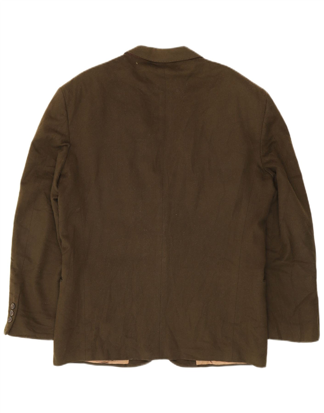 Valentino Ανδρικό σακάκι σακάκι με 2 κουμπιά UK 38 Medium Khaki Virgin Wool