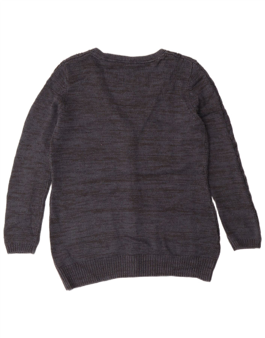 Γυναικείο πουλόβερ με ζακέτα Fat Face UK 14 Large Navy Blue Cashmere Classic