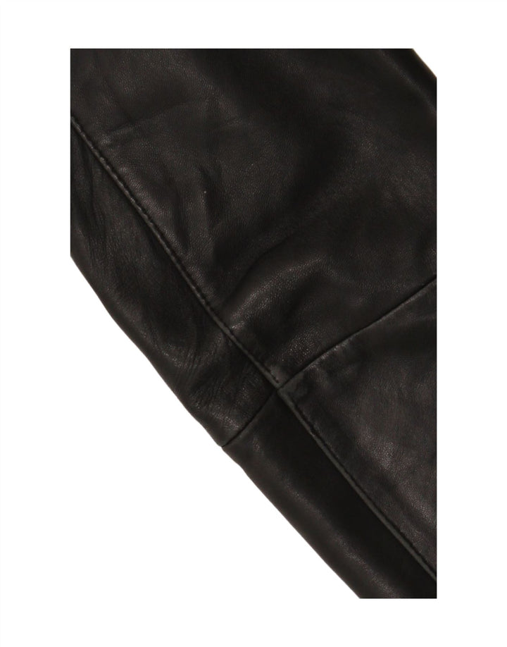 Bata Ανδρικό Δερμάτινο Μπουφάν UK 42 XL Μαύρο