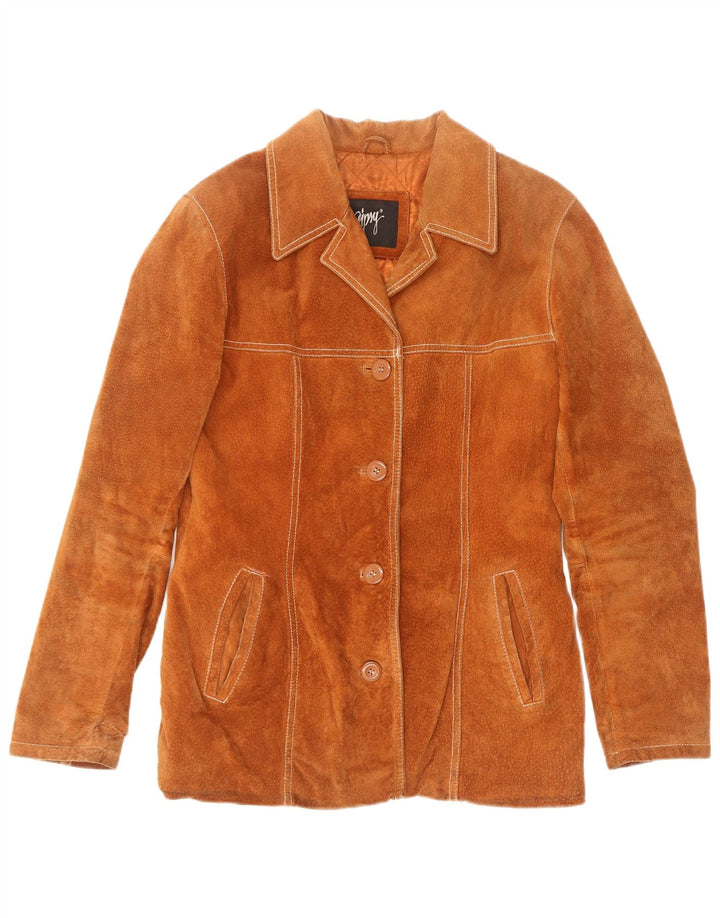 Gipsy Γυναικείο Suede Jacket UK 14 Medium Brown Δερμάτινο