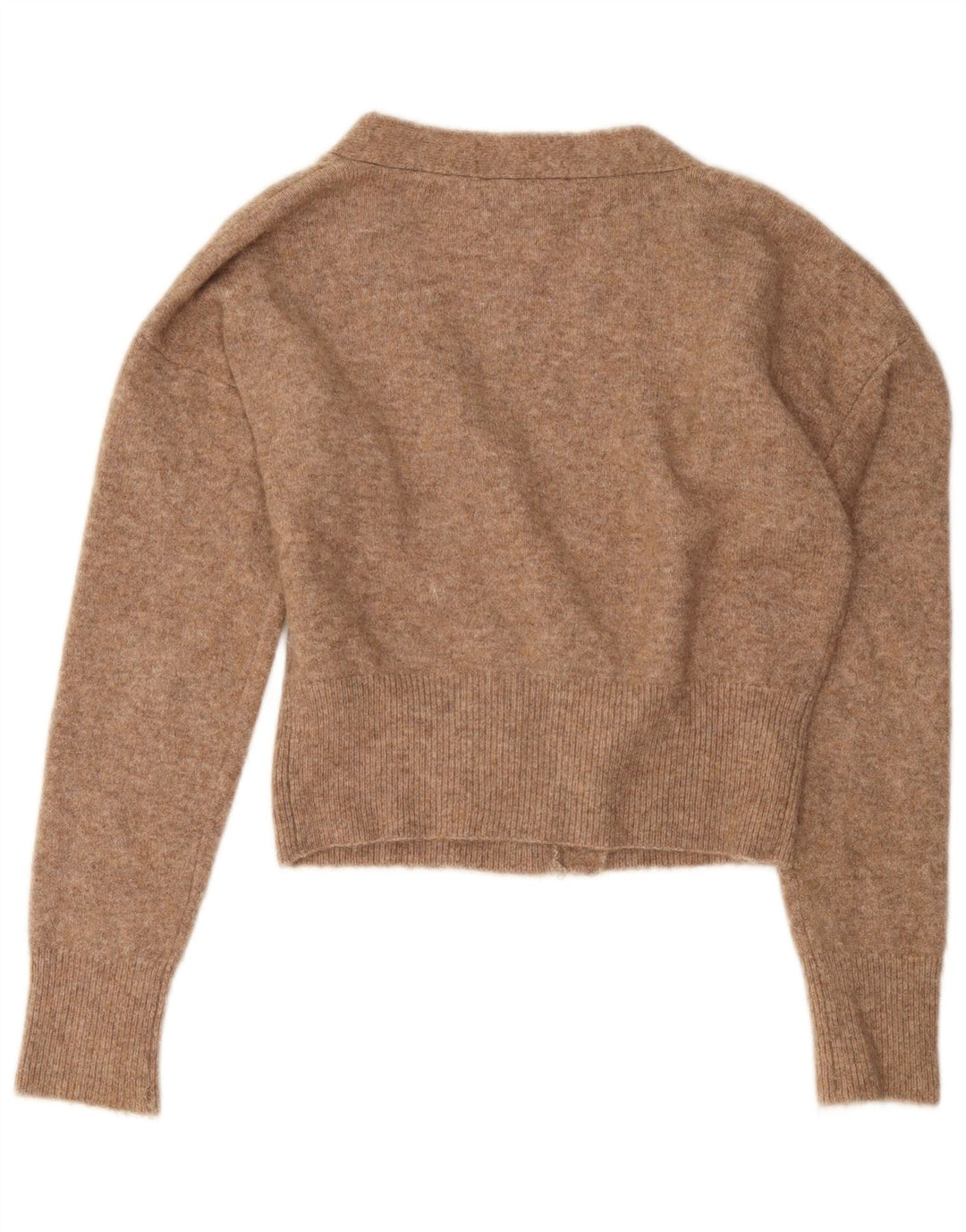 Ζακέτα Zara Oversized Crop UK 10 Small Beige