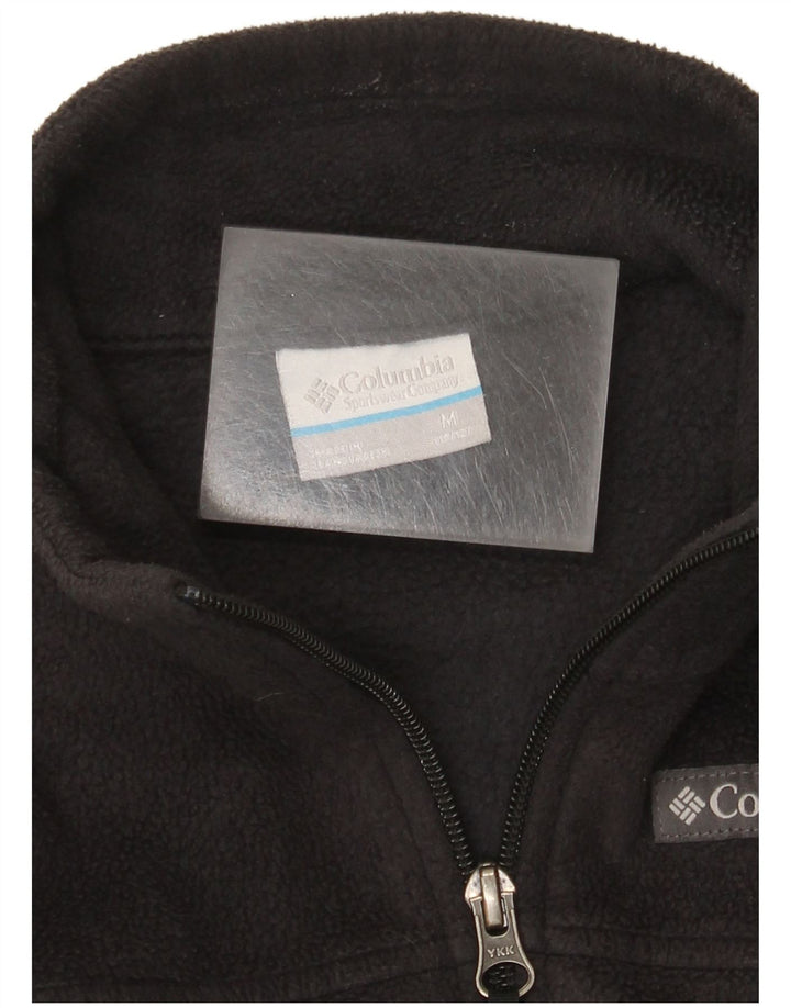 Columbia Girls Fleece Jacket 10-11 Years Medium Black