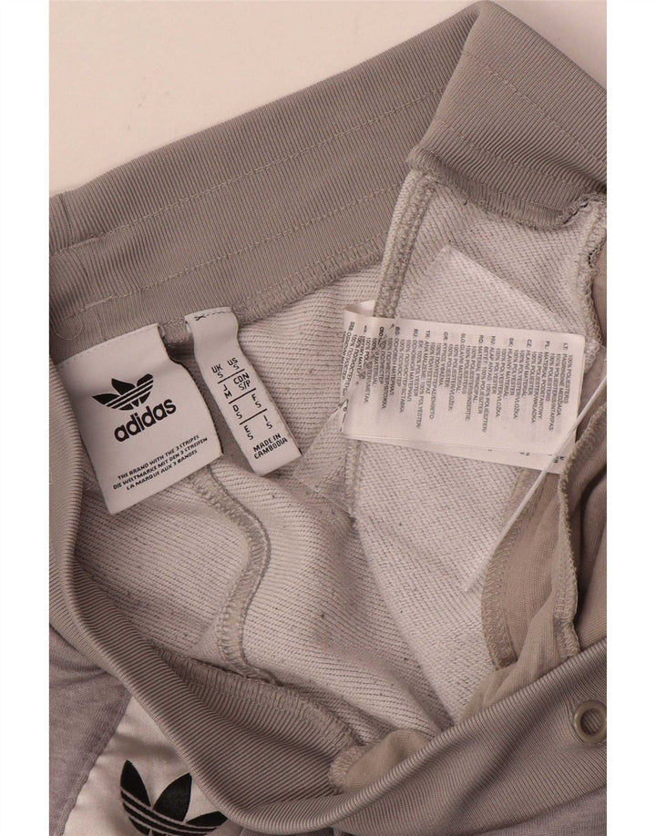 Ανδρικό γραφικό αθλητικό σορτς Adidas Μικρό γκρι χρώματος πολυεστέρας