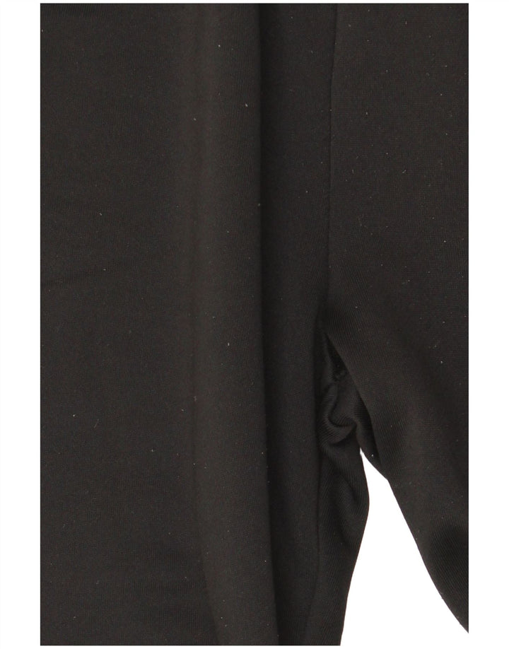 Adidas Boys Tracksuit Trousers Joggers 13-14 Years Black Polyester