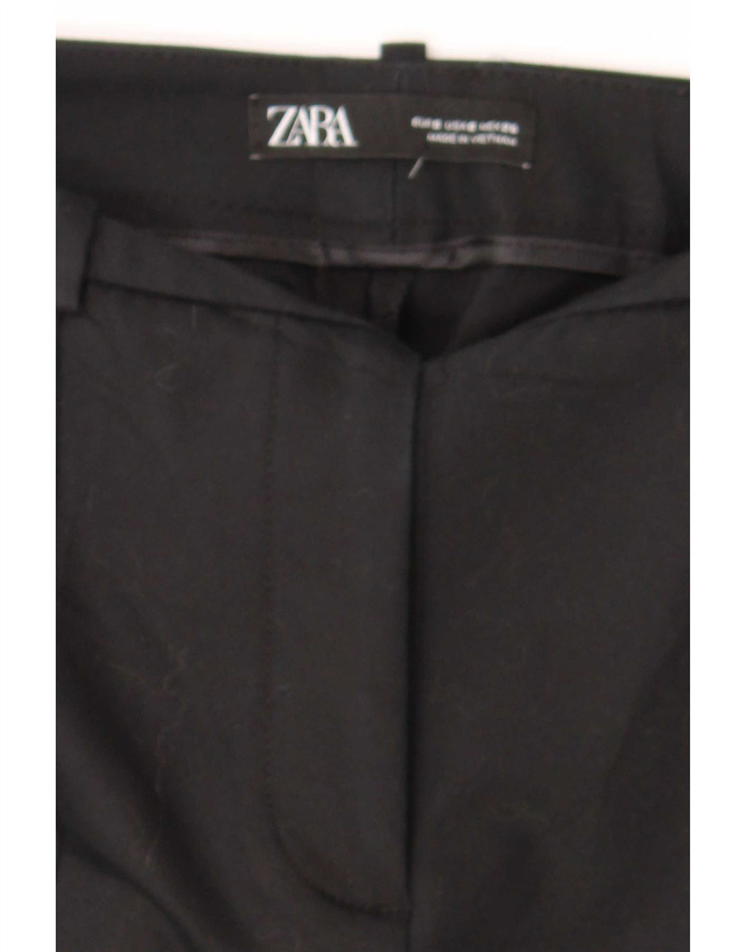 Zara Γυναικείο Slim Suit Παντελόνι Small W26 L26 Black