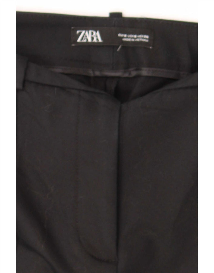 Zara Γυναικείο Slim Suit Παντελόνι Small W26 L26 Black