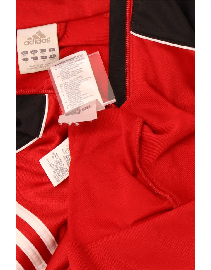 Ανδρική φόρμα ADIDAS Top Jacket UK 40/42 Medium Red Colourblock Sports