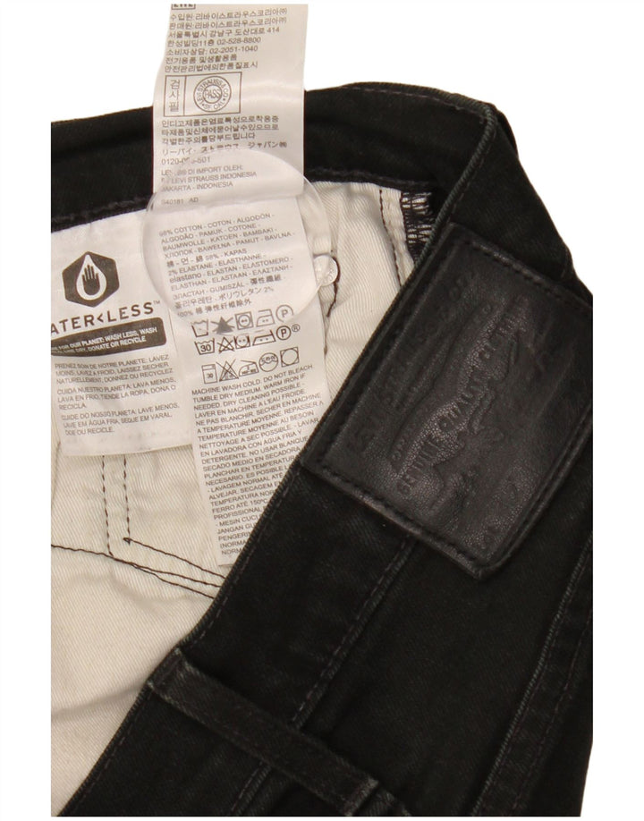 Ανδρικό τζιν Levi's Slim W30 L30 μαύρο βαμβακερό